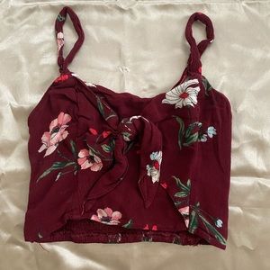 Hollister Floral Tank Top